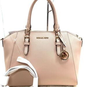 🔥🎁NWT! Michael Kors CIARA Satchel Handbag Medium Ballet Pink Msrp:$368.00